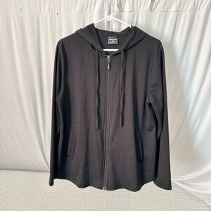 32 Degrees Black Full-Zip Hoodie